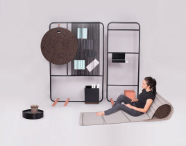 Kaja Nosal – Party, play, work – system mebli inspirowany Bauhausem 